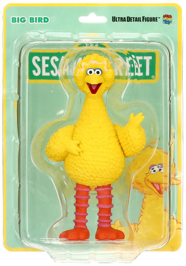 UDF SESAME STREET BIG BIRD Big Bird PVC Figure Non-scale Pre-painted