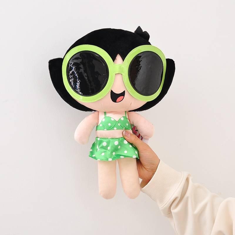Adorable Plush Powerpuff Girls Bubbles Doll Cartoon Soft Toy Perfect For Girls
