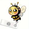 Little Bee ID Badge Buckle, Perfect for Nurses, Doctors, Office Workers, and Bee Enthusiasts.