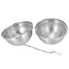 Spice Tea Ball Leaf Strainer Infuser Stainless Steel Diffuser for Kitchen AccessoriesL