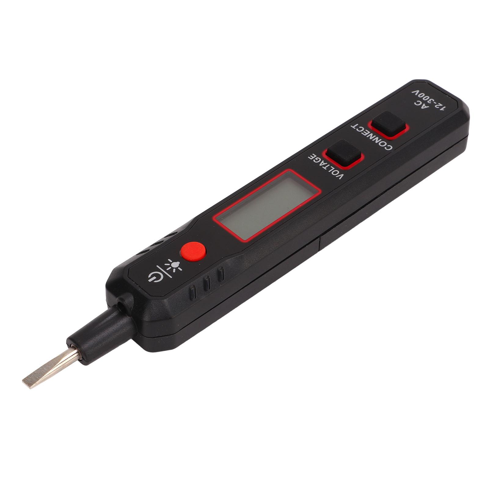 

Contact Voltage Tester Pen Portable Simple Operation Electrical Volt Detector Meter AC 12300V