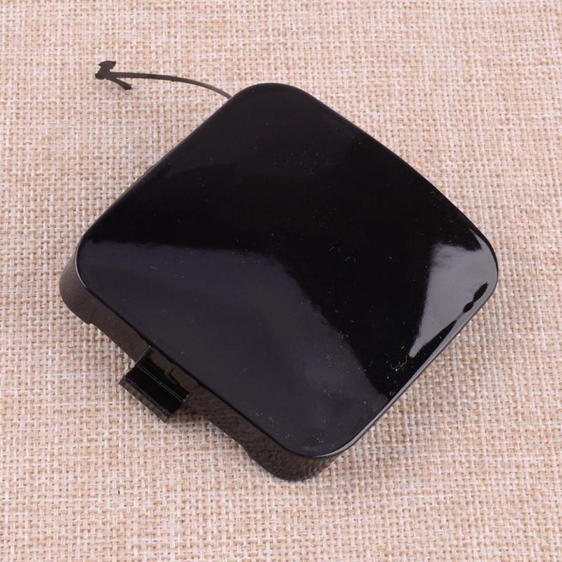 53286-0R020 Car Front Left Bumper Tow Hook Eye Hole Cover Cap Fit for Toyota RAV4 2009 2010 2011 2012 Black ABS