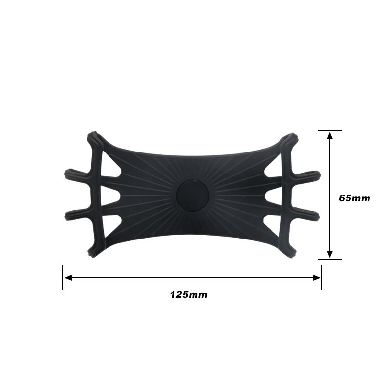 Universal Bicycle Mobile Phone Holder Silicone Material MTB Road Bike Navigation Bracket GPS Clip Quick Mount Cycling Accessory