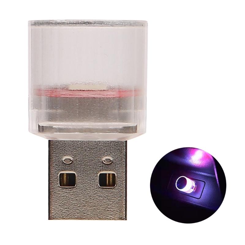 

LED Car Atmosphere Light USB Interfaces Illumination Easy to Install Suitable for Personalizing & Cozy Vehicle Ambiances