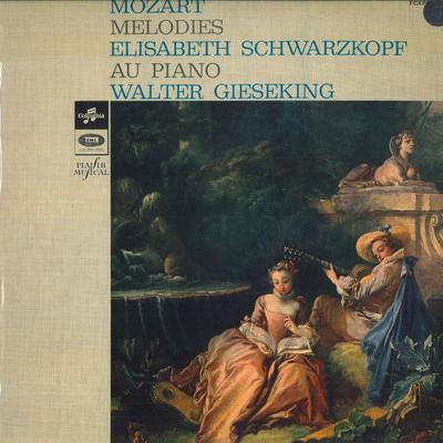 LP Record MOZART, ELISABETH SCHWARZKOPF, WALT - Melodies Au Piano FCXPM30248 COLUMBIA France Classical Used