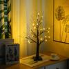 LED String Lights for Christmas, Easter, and Halloween - Birch Tree & Egg Design for Indoor/Outdoor Decor