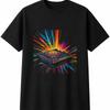 DJ Decks Sunbeams Retro Mens Womens T-Shirt Vintage Unisex Novelty Gift Tee