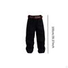 1/12 Doll Pants and Belt Action Figures Clothes Dress Up for 6 Inch Male