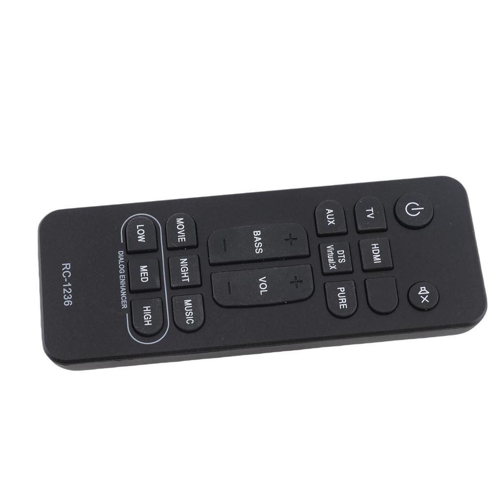 Soundbar Remote Control Battery Powered Sound Remote Control Replacement for Bar Speaker