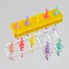 Nail Stand Non-Magnetic False Nail Tips Holder For Cat Eye Gel Press On Nails Display Rack Acrylic Nail Painting 1/5/10 Grids