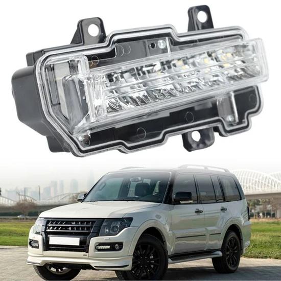 LED DRL for Mitsubishi Pajero 2015 2016 2017 2018 2019 2020 For Montero V98 Daytime Running Light Headlight White Led Fog Light