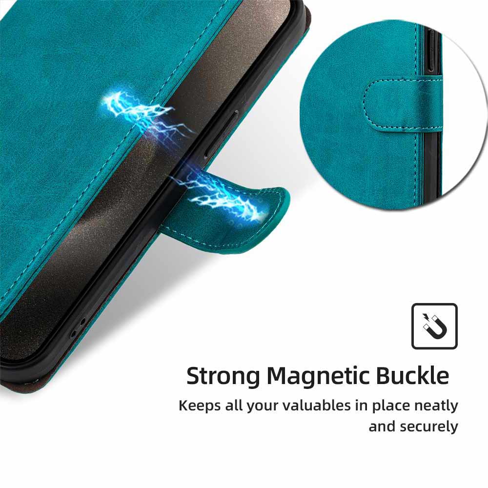 For Huawei P60 Pro P50 pro P50E P40 Pro Plus P40 Lite E Multi-color Magnetic Flip Card Slots RFID Blocking Leather Case Fundas