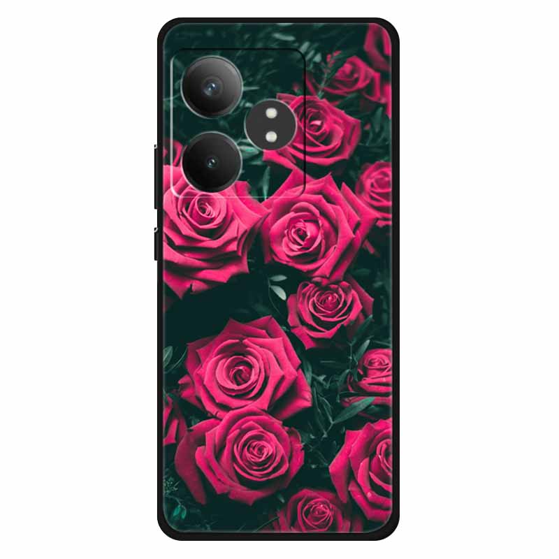 Funda For Realme GT 6T / GT 6 Cases Silicone Planet Painted TPU Soft Phone Back Cover For RMX3853 Protective Coque RMX3851  GT 6