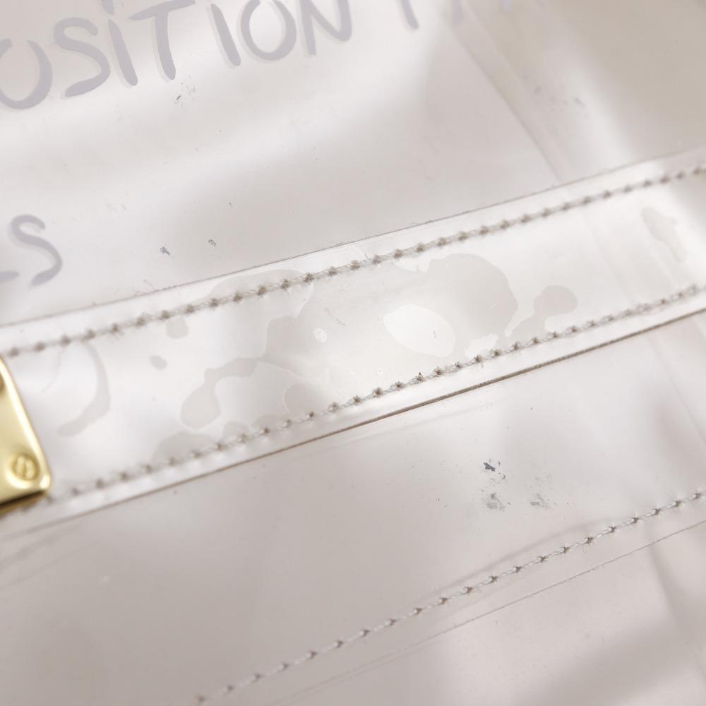 HERMES Plastics Kelly Handbag clear Plastics Women Used