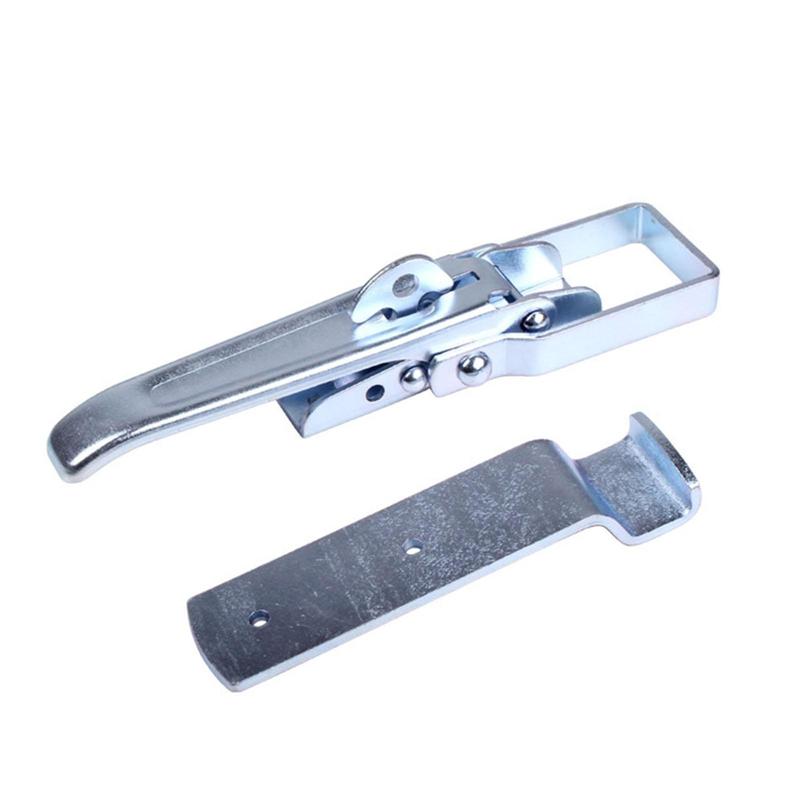 Parti di ricambio per chiusura a scatto per portellone di rimorchio utilitario, chiusura a scatto heavy duty a leva centrale, maniglia per porta, adatti per accessori per rimorchi