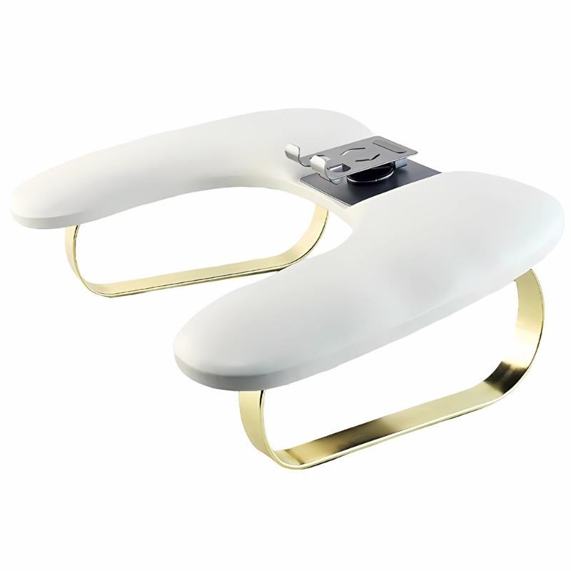

Ergonomic Nail Technician Hand Cushion Featuring Phone Stand Non Slip Surfaces Easy To Clean