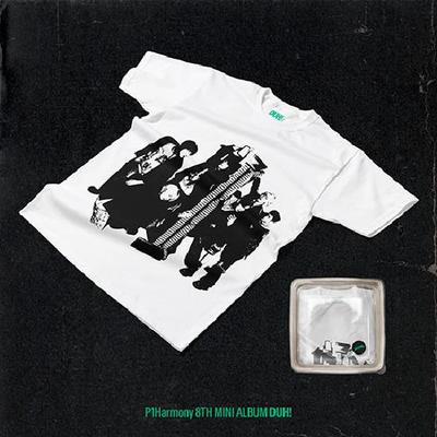 8. mini album P1Harmony DUH! Obyčajné biele tričko ver.