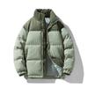 Winter New Stand-up Corn Grid Cotton-padded Jacket Boys and Girls Autumn and Winter Corduroy High Sense Down Cotton-padded Clothes Bread and Clothing