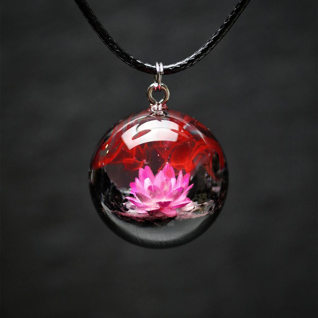 DIY Epoxy Resin Casting Molds Pendant Resin Molds, Including Heart & Round-Shaped Silicone Mold for Jewelry Making