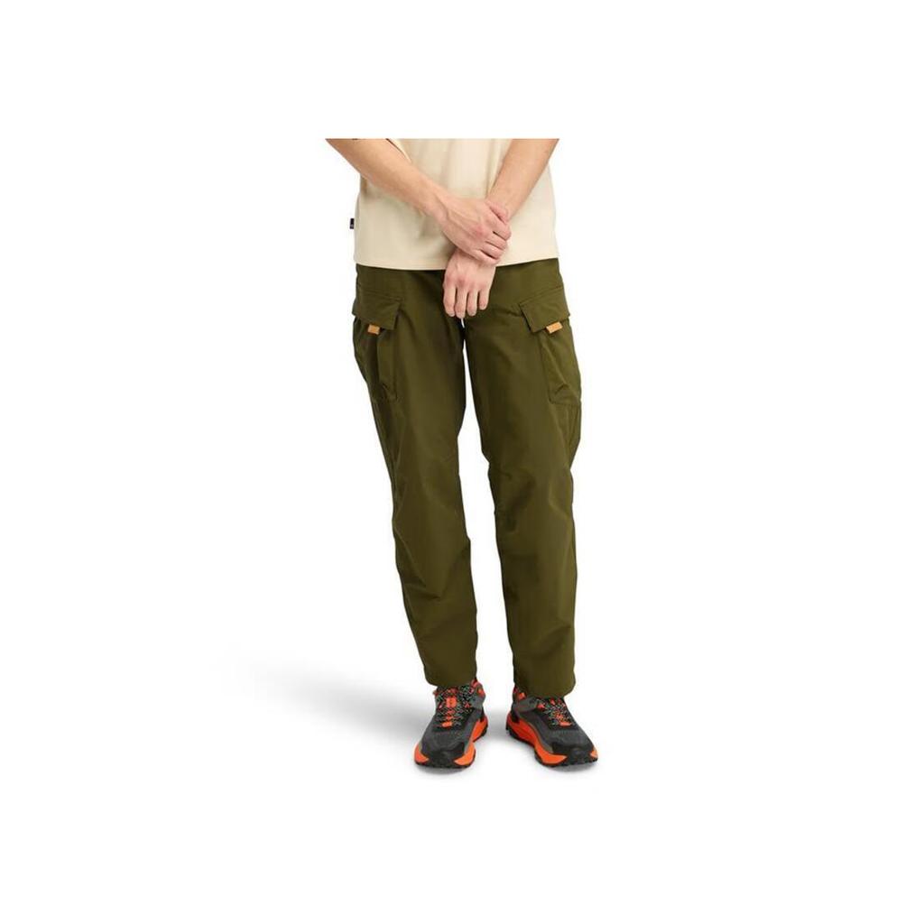 Timberland Solid Color Outdoor Sports Quick-Dry Cargo Pants Men Pants Olive-Green A6VBT-302