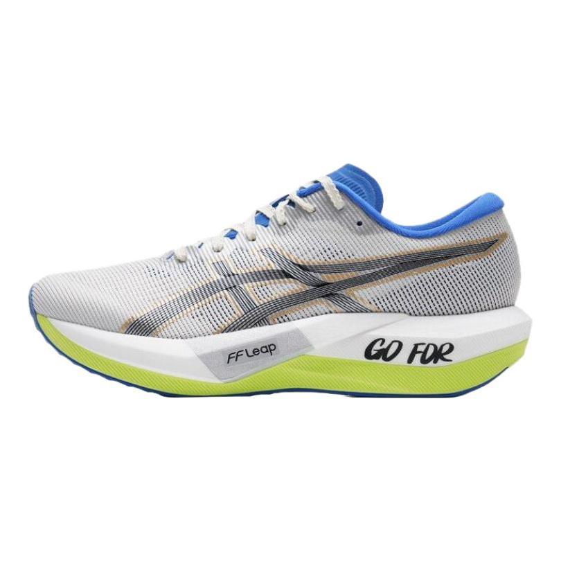 Asics Magic Speed 5 Cp Comfortable Fitting Shock Absorbing Lightweight Breathable Running Shoes Unisex Sneaker White Black Yellow 1013A191-100