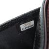 Excellent CHANEL Pass case COCO Mark Matelasse Card Case black Caviar skin Women Used
