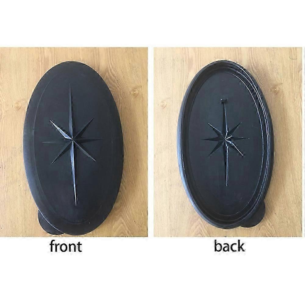 Kayak Hatch Cover Kayak Boat Deck Plate Kayak Boat Deck Hatch Cover Waterproof Kayak Boat Accessories,Black