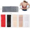 1Pc  Adjustable Elastic Bra Extension Strap Hook Clasp Expander Bra Extender 3 Rows 2 Hooks Belt Buckle Underwear Accessories