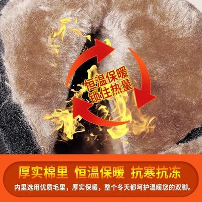 Ground Boots Women's Shoes 2025 New Autumn and Winter Velvet Martin Boots Thick-soled Thickened Warm Waterproof Short Boots