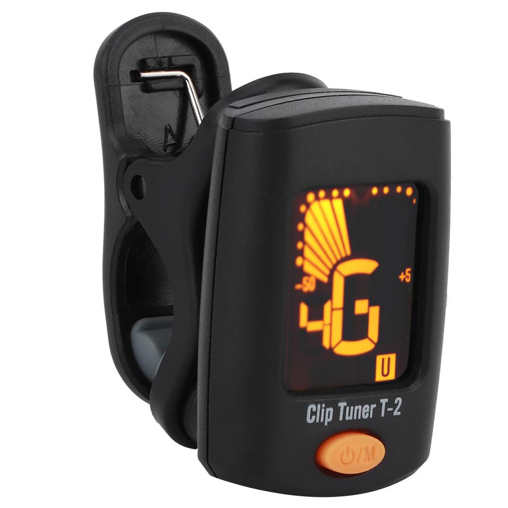 

Клипсовый тюнер 4 режима настройки гитара бас укулеле клипсовый тюнер АБС двухцветный экран дисплей Т2