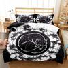 Sun And Moon Bedding Set King/Queen Size Twelve Constellations Zodiac Comforter Cover Adults Astrology Polyester Duvet Cover