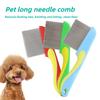 Stainless Steel Cat Dog Flea Comb Wool Cleaning Supplies Pet Hair Removal Massage Seahorse Shape Comb Pet Hair Accessories