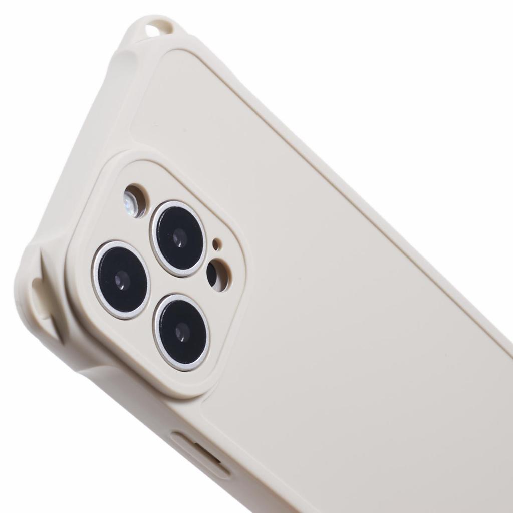 For iPhone 16 Pro Case Reinforced Corner Shockproof TPU Phone Cover with Wrist Strap