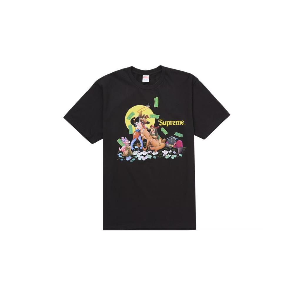 Supreme All Dogs Go To Heaven Tee Black