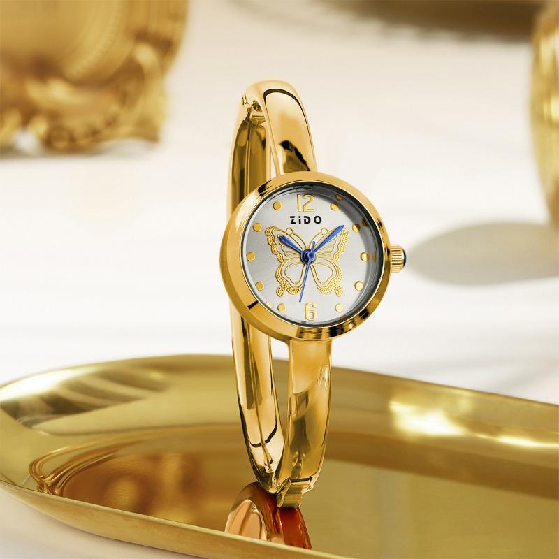 Watch Women s Bath Bracelet Watch Drilled Surface Retro Sense Women s Watch Temperament Quartz Watch