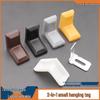 Adjustable 2-in-1 Angle Bracket with Decorative Cover for Furniture Connection and Fixing.