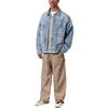 Carhartt WIP SS26 Belmar Jacket Thick Comfortable Trendy Long Sleeve Denim Jacket Unisex Jacket I036586-01-WU