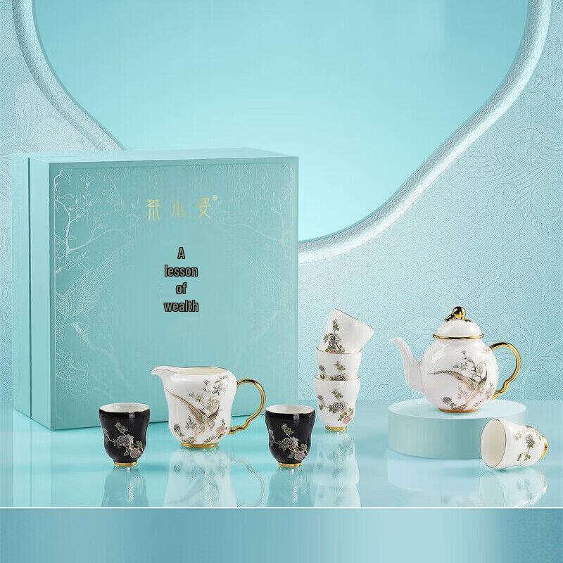 Ceramic Tea Pot and Cup Set