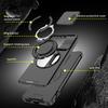 Magnetic Ring Stand Phone Case For Xiaomi Redmi Note 14 4G EU 164.8mm 163.3mm 5G 162.4mm Slide Camera Lens Protection Back Cover