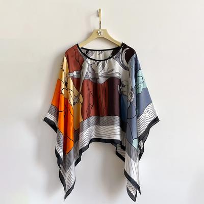 Summer Thin Printed Hijab Shawl Long Chiffon Scarf Women Muslim Paisley Shawl Ladies Fashion Beach Hijab 110*110Cm