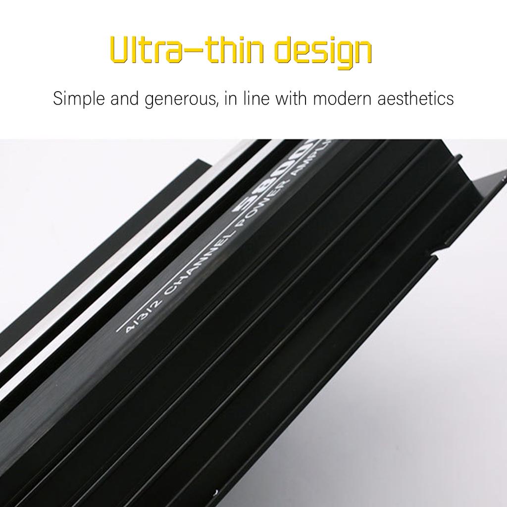 5800W 4 Channel 12V Car Power Amplifier Strong Pure Bass HI-FI Power Nondestructive 4 Speakers 4CH Bluetooth Amplifier