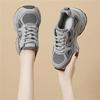 Sneakers Thick Soles Increase In Popularity Gray Daily Spring New Shoes Versatile Women's Casual Shoes Dad Shoes Women