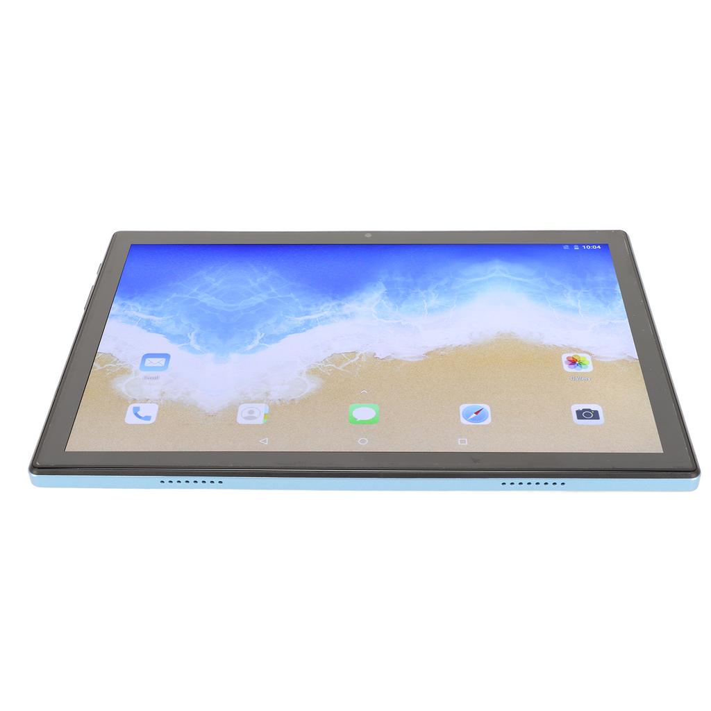 10in Tablet for Android 12 Blue MT6889 8 Core CPU 1920x1200 IPS 4G Calling 2.4G 5G Dual Band WiFi 6GB 128GB Tablet