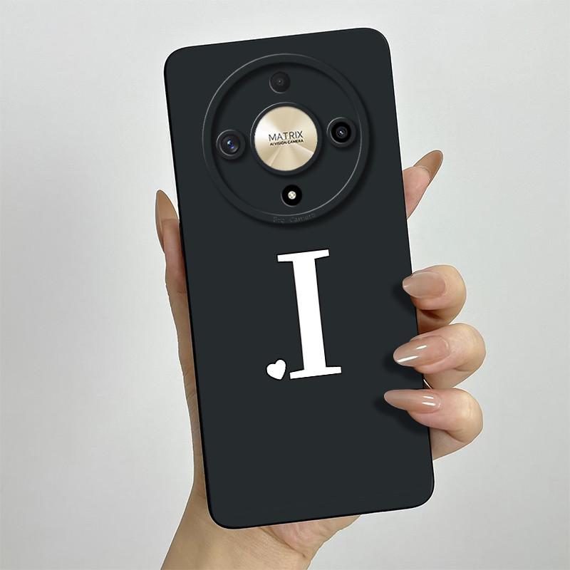 For Honor Magic5 Lite Case Magic 6 Lite Cute Couple Letters Cover Soft TPU Phone Case For Honor Magic6 Lite Magic 5 Lite Bumper
