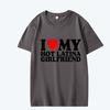 I Love My Hot Latina Girlfriend T Shirt Men Women Oversized 100% Cotton Hot Sale Short Sleeve Summer Print Unisex Plus Size Tops