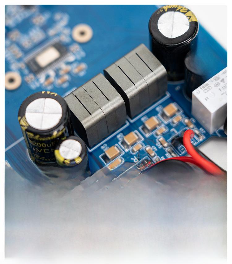 FosiAudio BT20APRO Dual-Channel Bluetooth 5.0 Amplifier with High/Low Frequency Adjustment