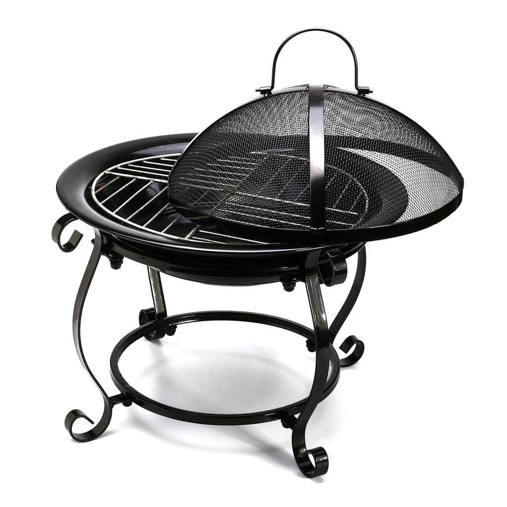 Outdoor BBQ Portable Barbecue Burner Cooker Patio Fireplace Stove Camping Grills
