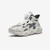 Anta Kids Panstone Trendy Fashion Thickened Non-Slip Wear-Resistant Low-Top Casual Shoes Kids casual shoes Gray White A12446922-3