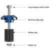 2Pcs CNC Motorcycle Handlebar Grips Bar End Cap Plugs Slider Aluminum for 16-18mm Motorbike Handle