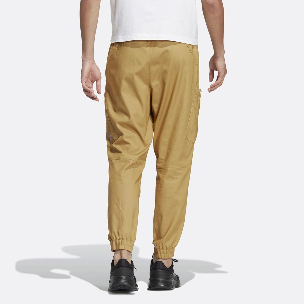 New Adidas Knitted Sweatpants Men's Yellow HM2991